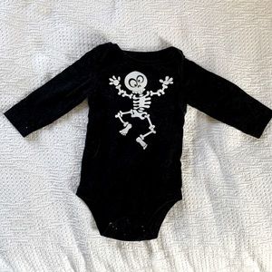 3-6 month baby Halloween shirt